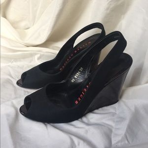 Walter Steiger Wedge Black/Brown Tortoiseshell 38